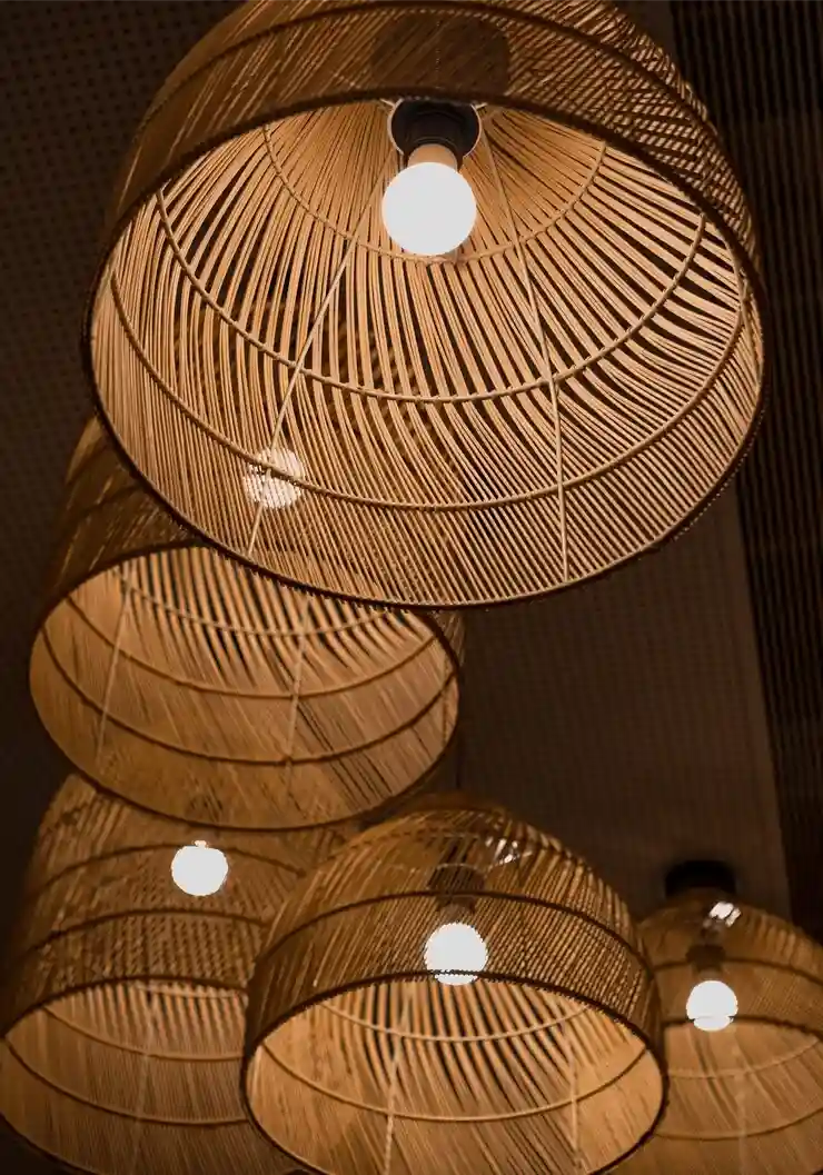 Cane Lighting fixtures