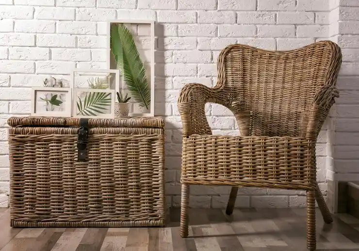 Wicker furniture