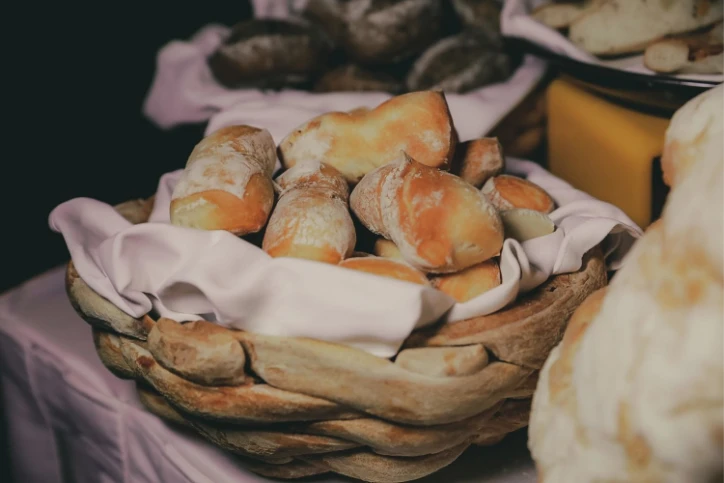 A basket of freshly baked Goan bread that is easily available outside your home in Panjim.