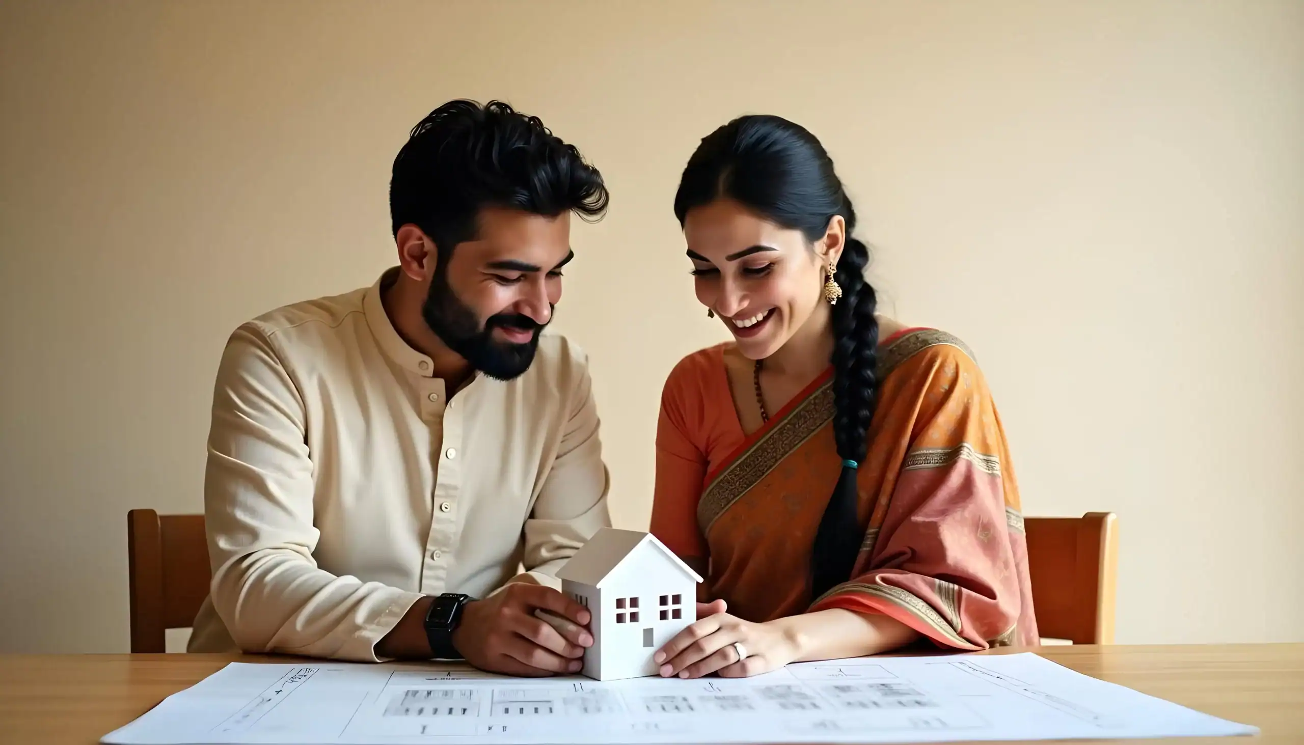 A couple looking for a home in Goa.