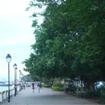 Campal Boulevard, just steps away from properties in Goa, offers residents a safe space to walk or exercise.