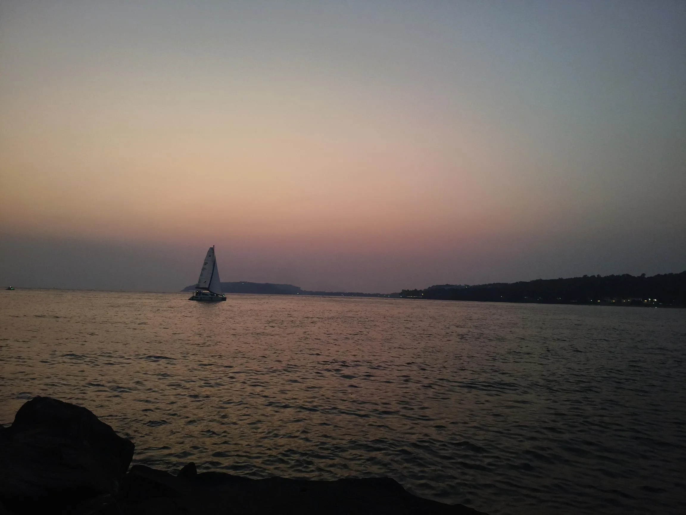 Walks on the beach become part of daily life in Goa.