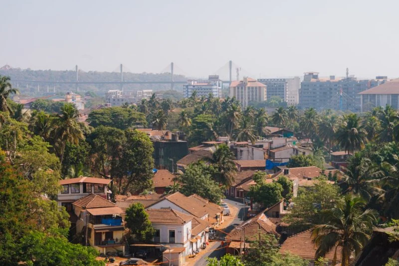 Scenic view of the city, highlighting the lifestyle and connectivity around a home in Panjim.