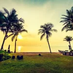 Scenic view of the Arabian Sea, ideal for a second home in Goa.