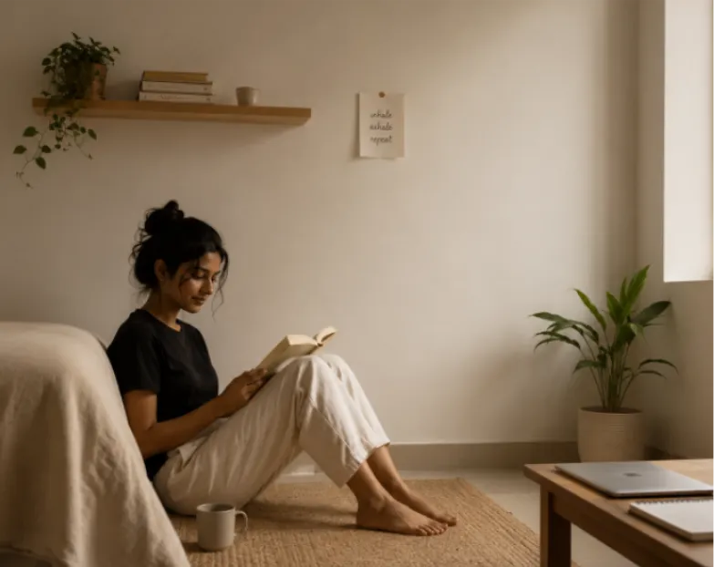  Personal space in an apartment in Goa </p> <p>Homeownership dismantles these limitations: 